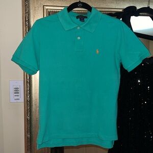 8/$20 Polo Ralph Lauren L  Boys 14 16 great loved condition collar button shirt